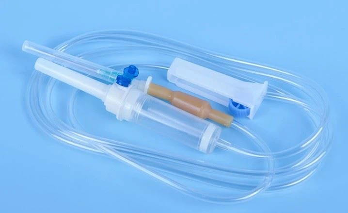 Disposable Medical Infusion Set Common Infusion Unit With Needle