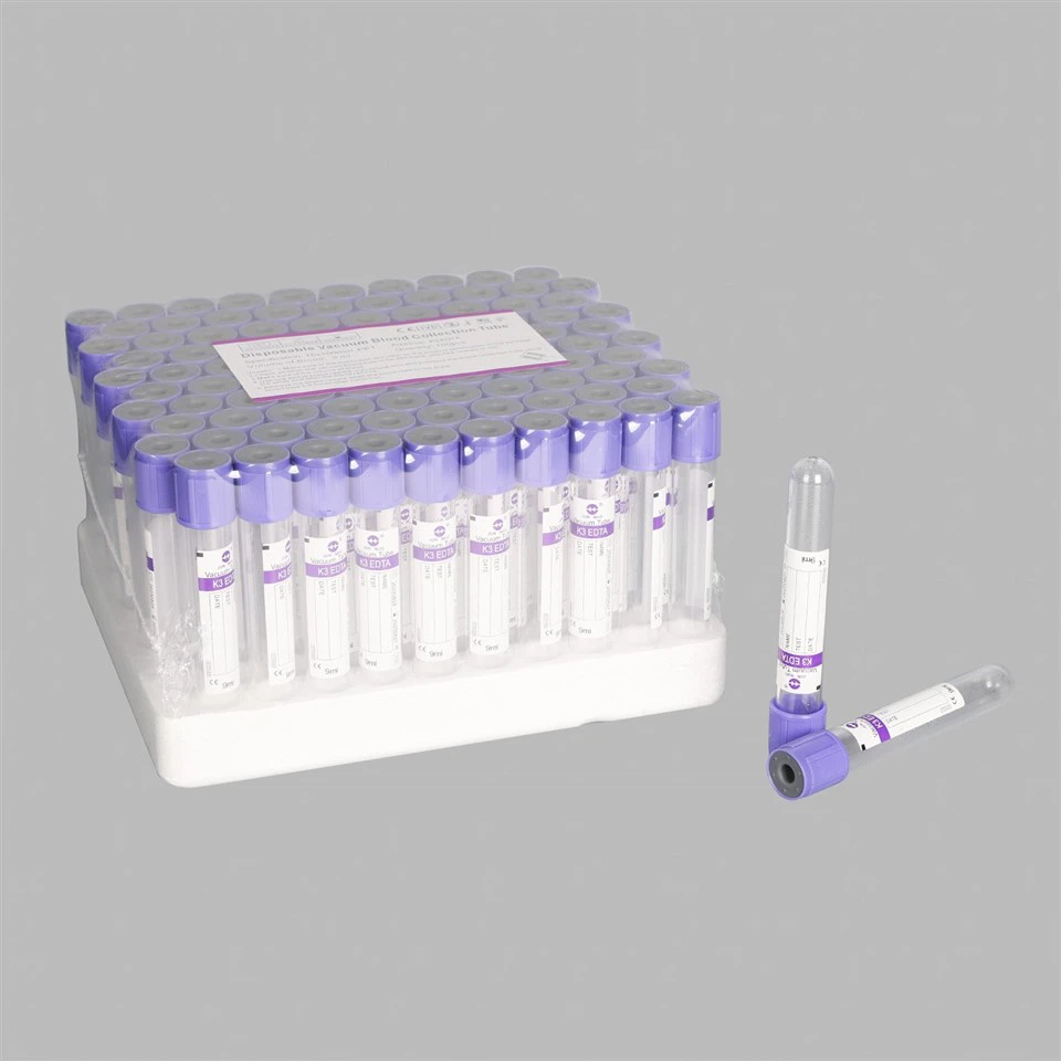 Low Price EDTA K3 Dispoable Vacuum Blood Collection Tube Manufacturer