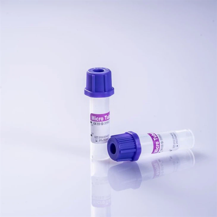 Tubo de extracción de sangre capilar Minilab EDTA