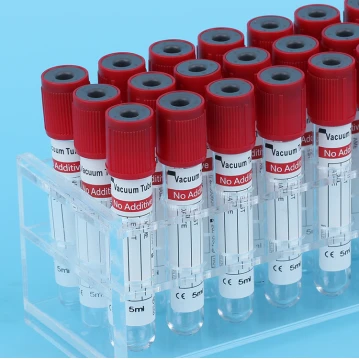 Tubo de extracción de sangre desechable con certificado ISO de JUNNUO