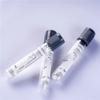 Tubo de extracción de sangre al vacío desechable con fluoruro de sodio/edta-k2