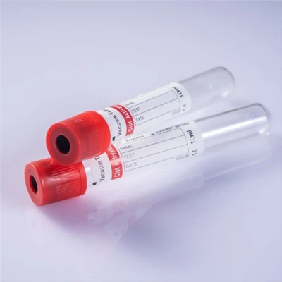 Tubo de recolección de sangre con accionador de coágulos y tubo de suero de coagulación rápida de gel