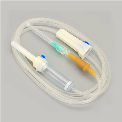 Equipo de infusión médica desechable - Anti-Sangre-Retorno y flujo-Regulado para uso clínico